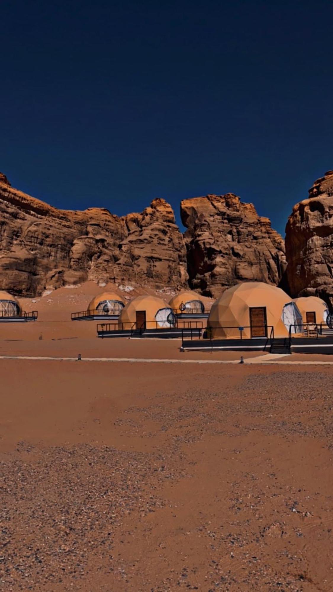 Tamim Luxury Wadi Rum Camp ภายนอก รูปภาพ