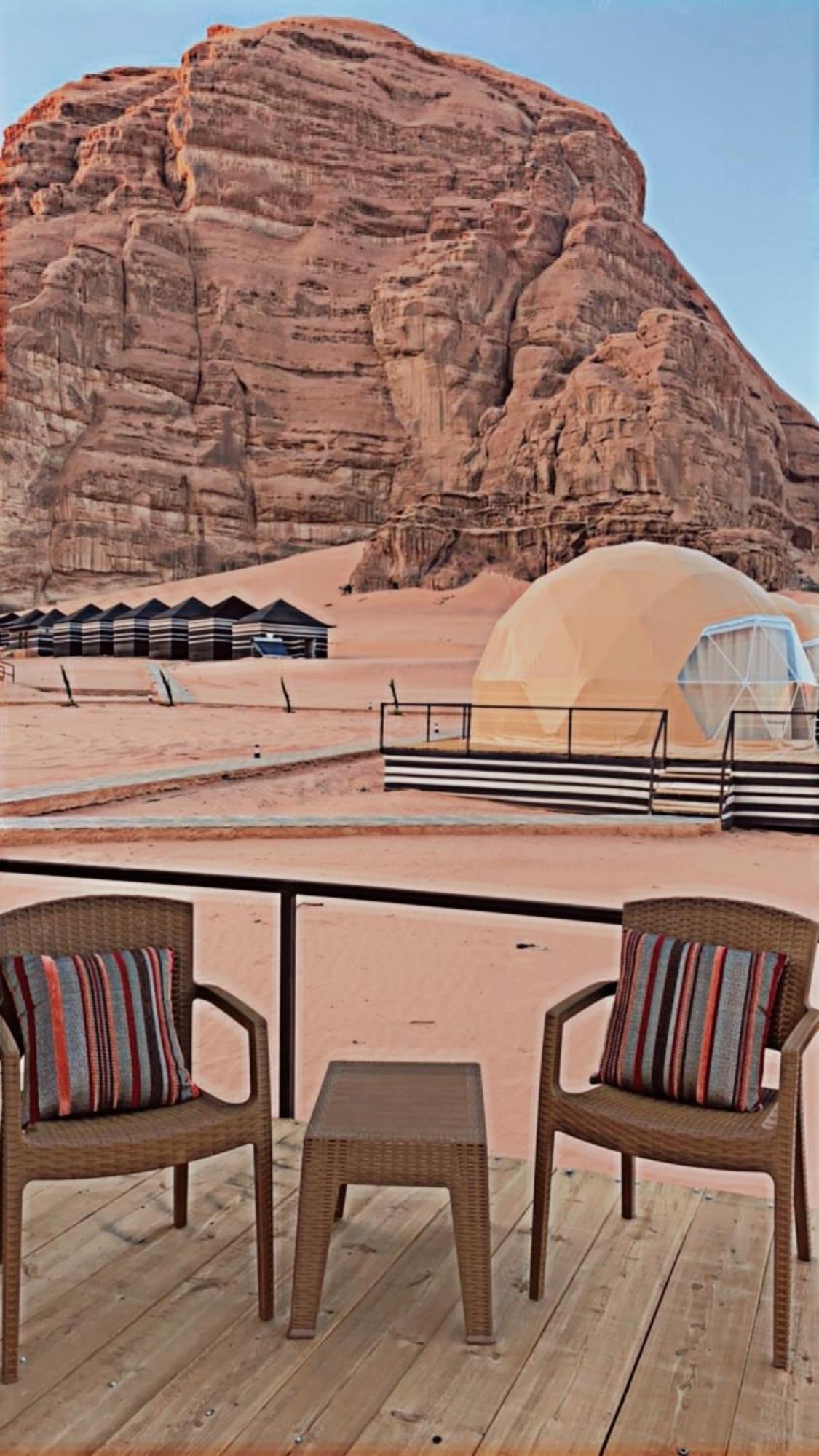 Tamim Luxury Wadi Rum Camp ภายนอก รูปภาพ