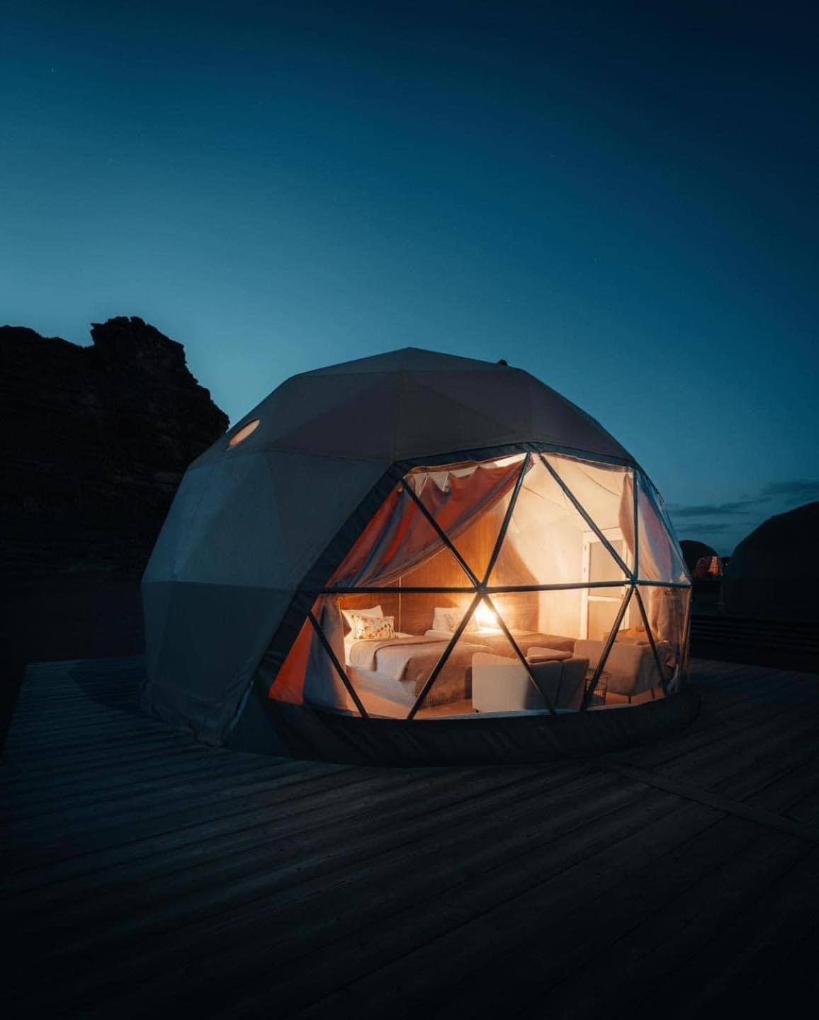 Tamim Luxury Wadi Rum Camp ภายนอก รูปภาพ