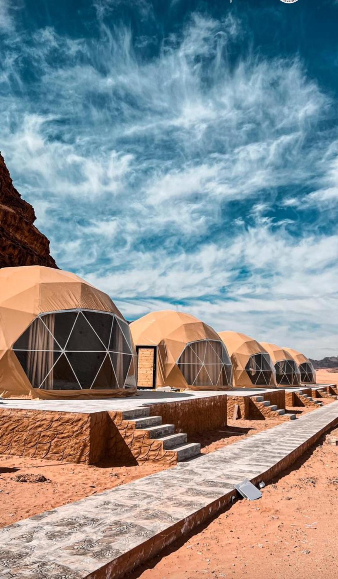 Tamim Luxury Wadi Rum Camp ภายนอก รูปภาพ